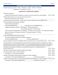 Formulario UIB-1244A-S Solicitud Inicial Para Asistencia De Desempleo Por La Pandemia - Arizona (Spanish), Page 6