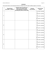 Form UIB-1244A Initial Application for Pandemic Unemployment Assistance - Arizona, Page 4
