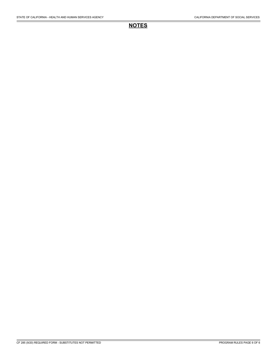 Form CF285 Application for CalFresh Benefits - California, Page 8