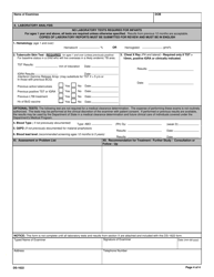 Form DS-1622 Medical History and Examination for Children Age 11 and Younger, Page 4