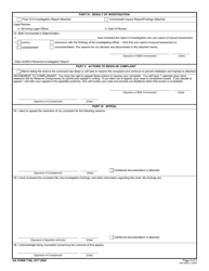 DA Form 7746 Sexual Harassment Complaint, Page 3