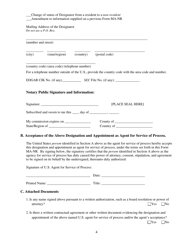 SEC Form 2900 (MA-NR) Designation of U.S. Agent for Service of Process for Non-residents, Page 4