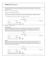 SEC Form 2901 (MA-W) Notice of Withdrawal From Registration as a Municipal Advisor, Page 4