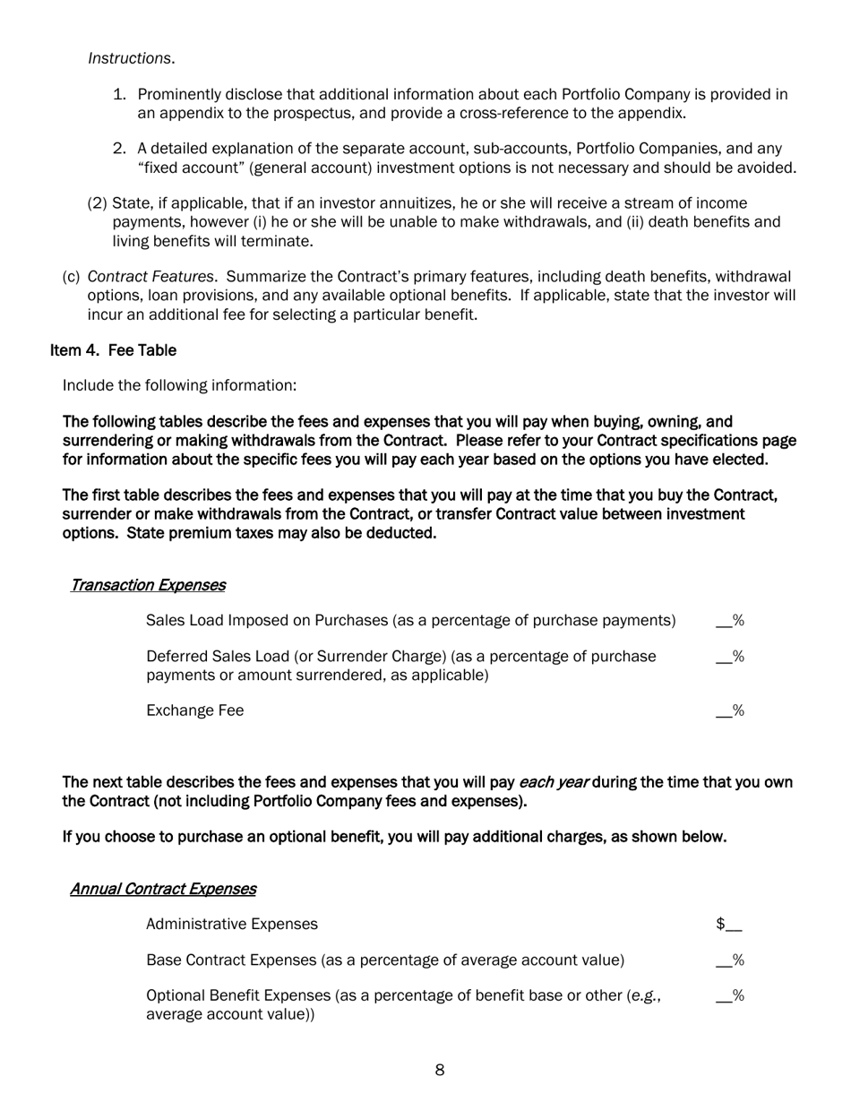 Form N-4 Registration Statement of Separate Accounts Organized as Unit Investment Trusts, Page 19