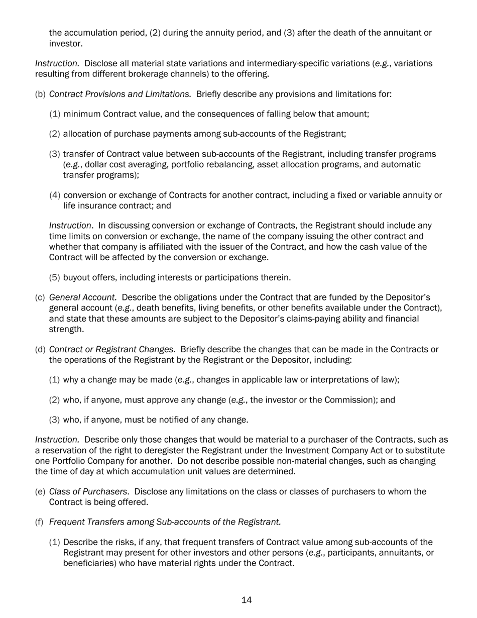 Form N-4 Registration Statement of Separate Accounts Organized as Unit Investment Trusts, Page 25