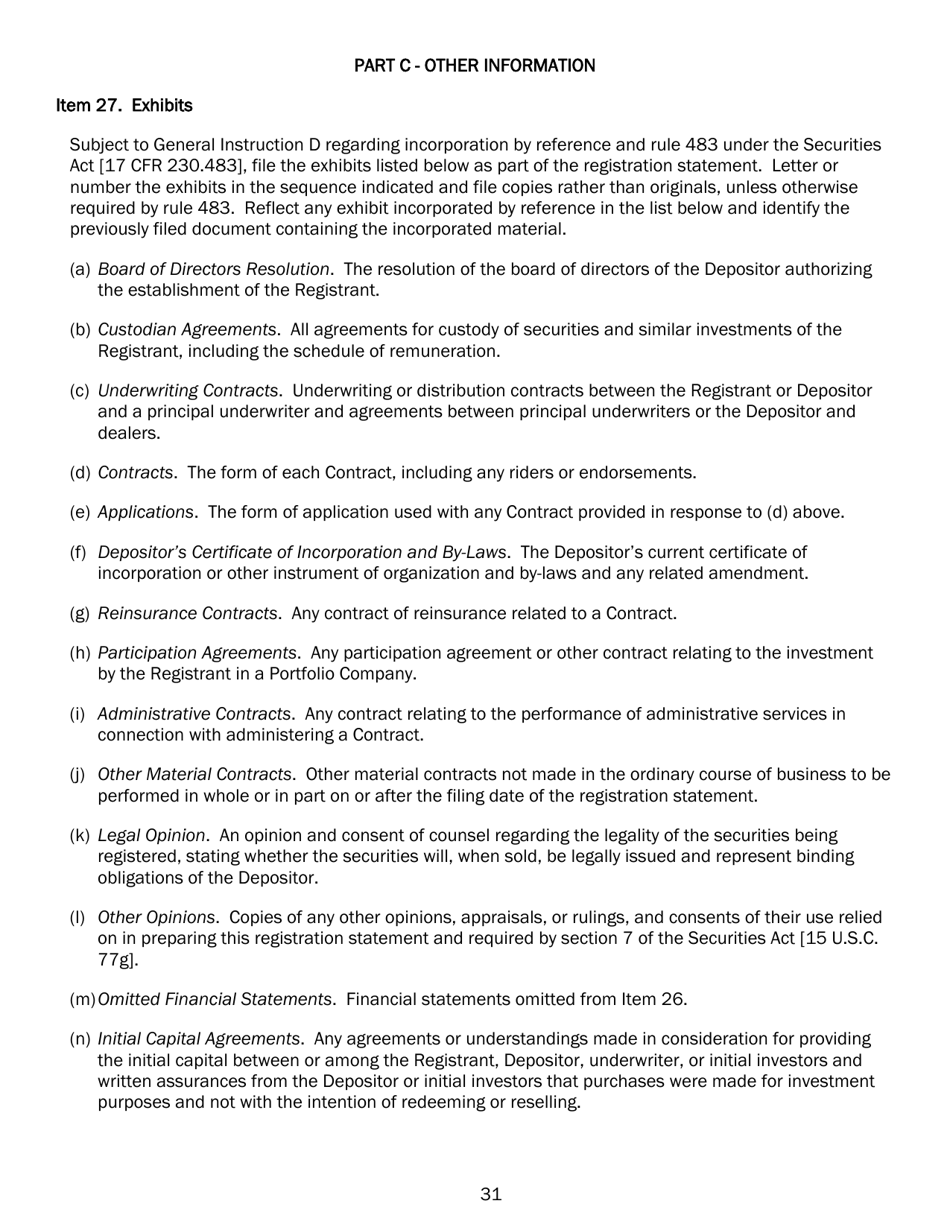 Form N-4 Registration Statement of Separate Accounts Organized as Unit Investment Trusts, Page 42