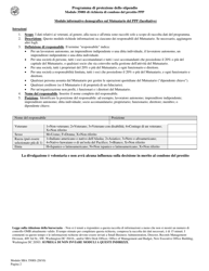 SBA Form 3508S PPP Loan Forgiveness Form (Italian), Page 2