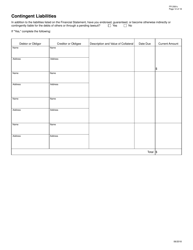 Form FR2081C Interagency Biographical and Financial Report, Page 12