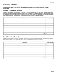 Form FR2081C Interagency Biographical and Financial Report, Page 13