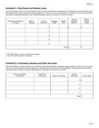 Form FR2081C Interagency Biographical and Financial Report, Page 14