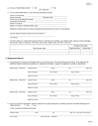 Form FR2081C Interagency Biographical and Financial Report, Page 6