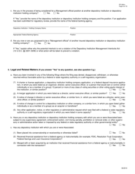 Form FR2081C Interagency Biographical and Financial Report, Page 8
