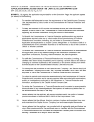 Form DFPI-CACL280.151 Application for License Under the Capital Access Company Law - California, Page 8