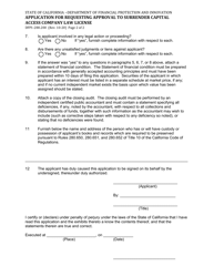 Form DFPI-280.200 Application for Requesting Approval to Surrender Capital Access Company Law License - California, Page 2