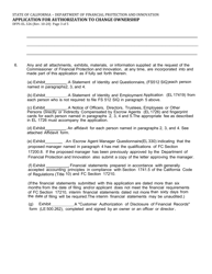Form DFPI-EL326 Application for Authorization to Change Ownership - California, Page 3