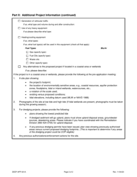 Form DEEP-APP-001A Pre-application Guidance - Connecticut, Page 2