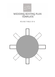Document preview: Wedding Seating Plan Templates