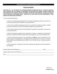SIB Form D Post-hire/Conditional Job Offer Knowledge Questionnaire - Louisiana, Page 6