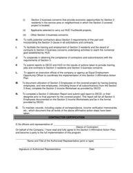 Section 3 Affirmative Action Plan - Maine, Page 2