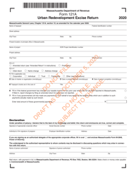 Form 121A Urban Redevelopment Excise Return - Draft - Massachusetts, Page 2