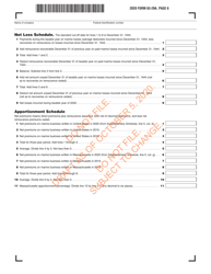 Form 63-29A Ocean Marine Profits Tax Return - Draft - Massachusetts, Page 7