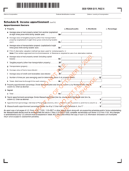 Form 63 FI Financial Institution Excise Return - Draft - Massachusetts, Page 7