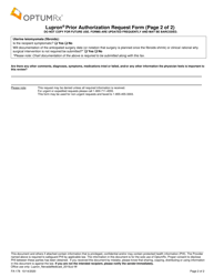 Form FA-178 Lupron Prior Authorization Request Form - Nevada, Page 2
