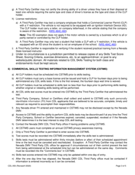 Form CDL-050 Third Party Certifier Agreement - Nevada, Page 3