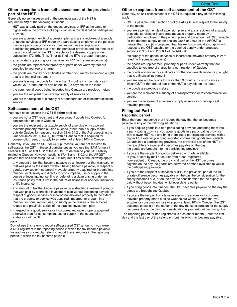 Form RC7249 - Fill Out, Sign Online and Download Fillable PDF, Canada ...