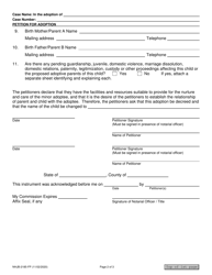 Form NHJB-2185-FP Petition for Adoption - New Hampshire, Page 2