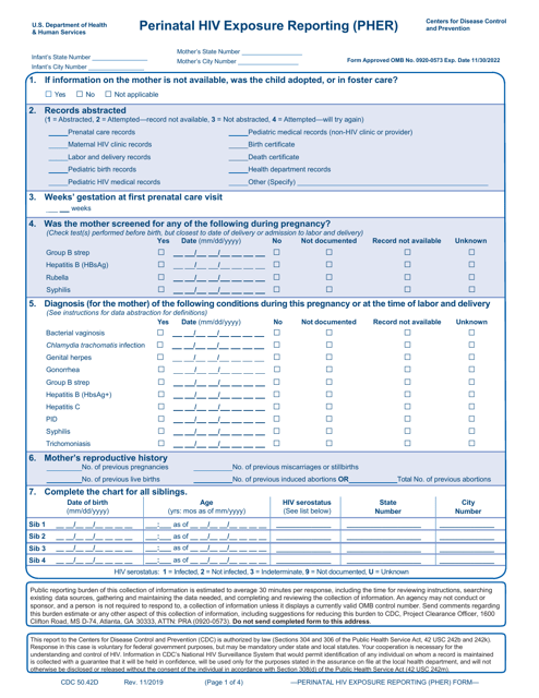 Form CDC50.42D  Printable Pdf
