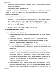 Formulario OCFS-2202 Acuerdo De Colocacion Voluntaria - New York (Spanish), Page 8