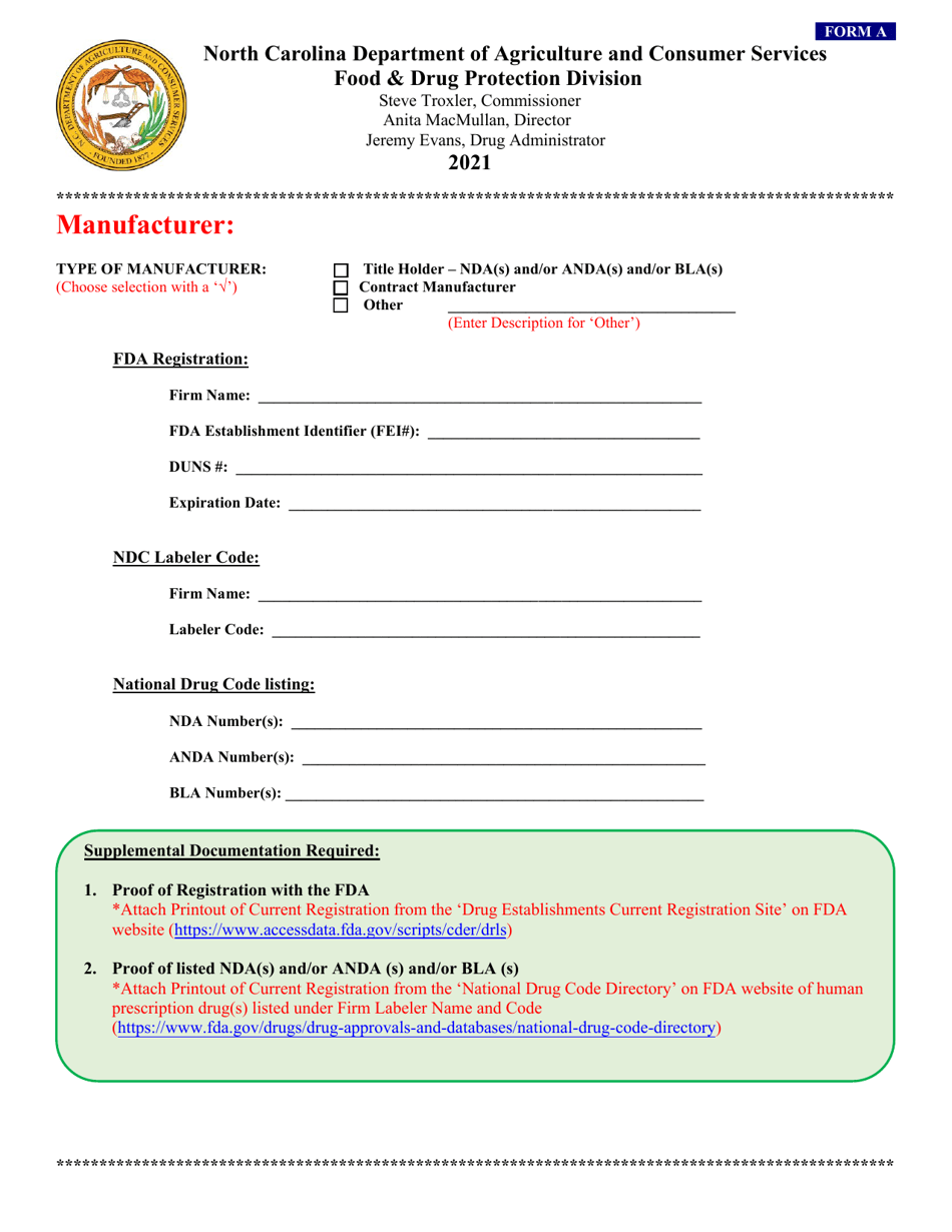 Drug Application - North Carolina, Page 5