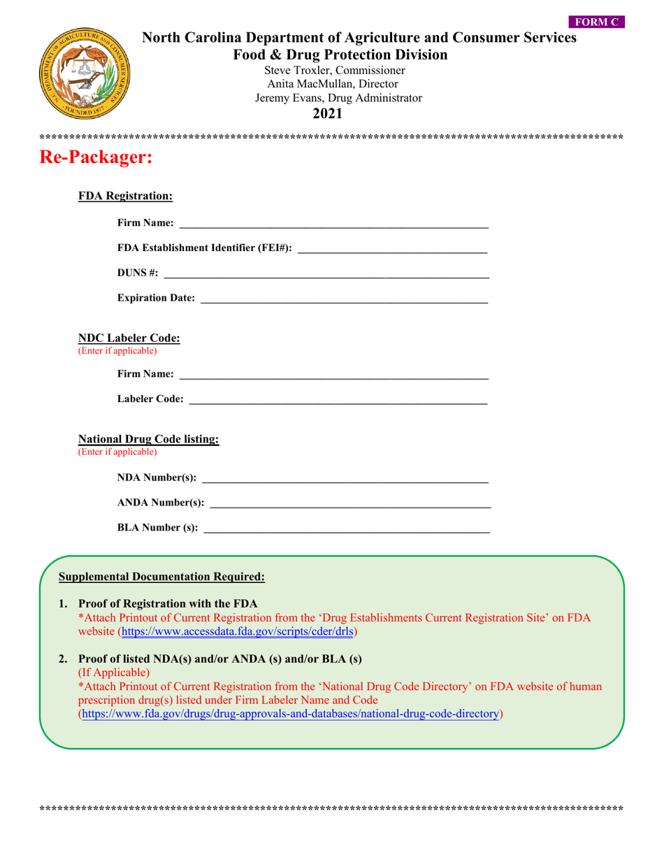 Drug Application - North Carolina, Page 7