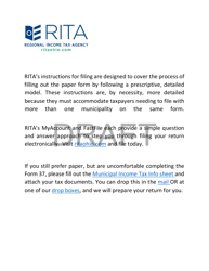 Instructions for Form 37 Rita Individual Income Tax Return - Draft - Ohio, Page 2
