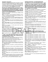 Instructions for Form 37 Rita Individual Income Tax Return - Draft - Ohio, Page 8