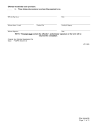 Form OP-020307B Sex Offender Registration and Notice of Duty to Register - Oklahoma, Page 11