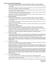 Formulario OP-020307B Registro De Delincuentes Sexuales Y Aviso De Deber De Registrarse - Oklahoma (Spanish), Page 4