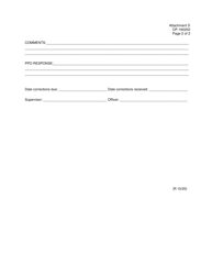 Form OP-160202 Attachment D Administrative Caseload Review Form - Oklahoma, Page 2