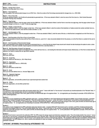 AFSC Form 847 Recommendation for Change of Depot Maintenance Management (Dmm), Page 3