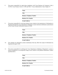 Form 451.699-14-04 Renewal Registration Form - Texas, Page 2