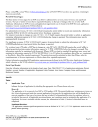 Form OP-2 (TCEQ-10059) Application for Permit Revision/Renewal - Texas, Page 2