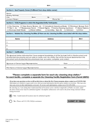 Form TCEQ-20207 Dry Cleaning Drop Station Registration Form - Texas, Page 2