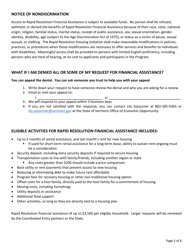 Rapid Resolution Financial Assistance Application - Vermont, Page 5