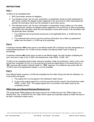 Form DOC13-509 Prea Mental Health Notification - Washington, Page 2