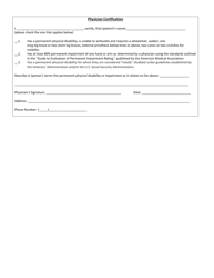 Application to Participate in the Deer Hunts on the Hunting Trail for People With Disabilities - Alabama, Page 2