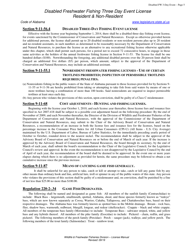 Disabled Freshwater Fishing 3-day Event License - Alabama, Page 5