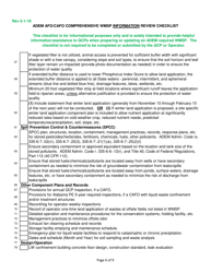 ADEM Afo/Cafo Comprehensive Wmsp Information Review Checklist - Alabama, Page 6