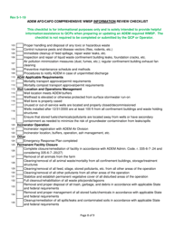 ADEM Afo/Cafo Comprehensive Wmsp Information Review Checklist - Alabama, Page 8