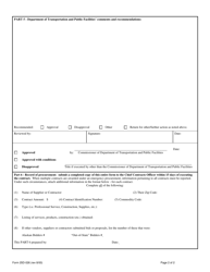 Form 25D-26 Waiver Request for Alternate Procurement Methods - Alaska, Page 2